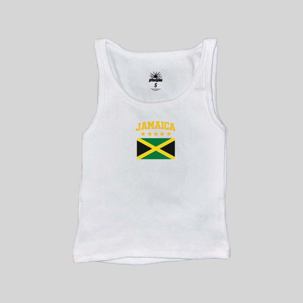 Jamaica Flag Muscle Tank Top