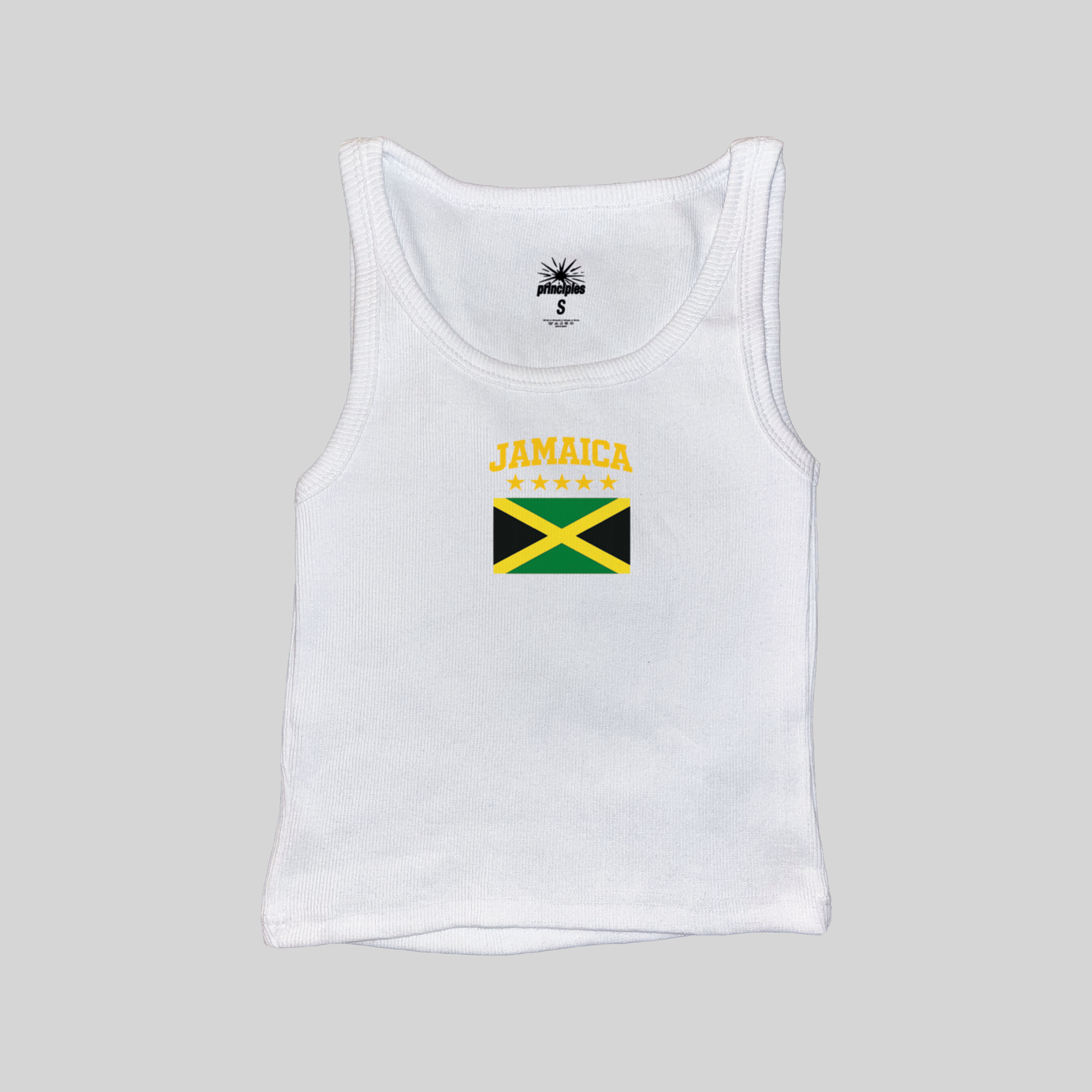 Jamaica Flag Muscle Tank Top