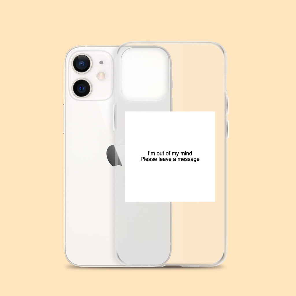 Leave A Message iPhone Case