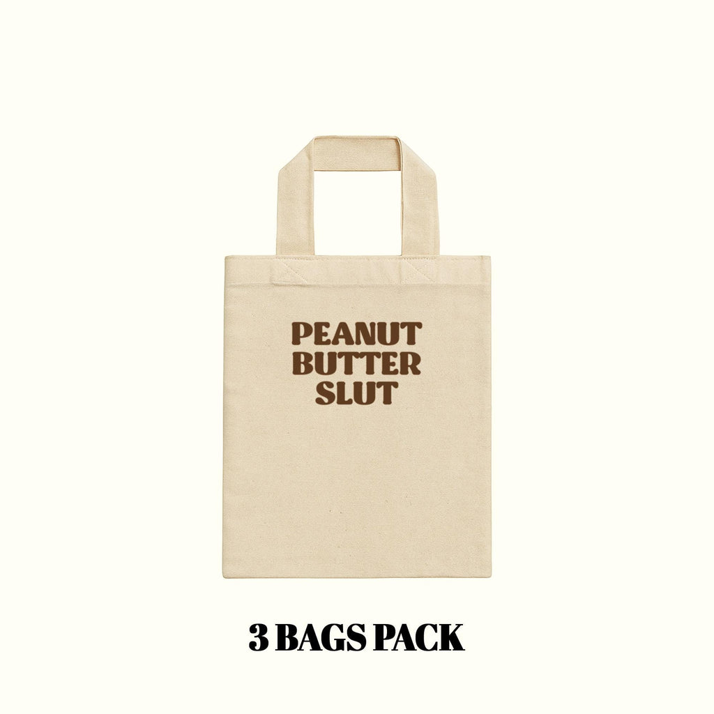 Bolso de mano "Peanut Butter Slut" (Paquete de 3 bolsas)