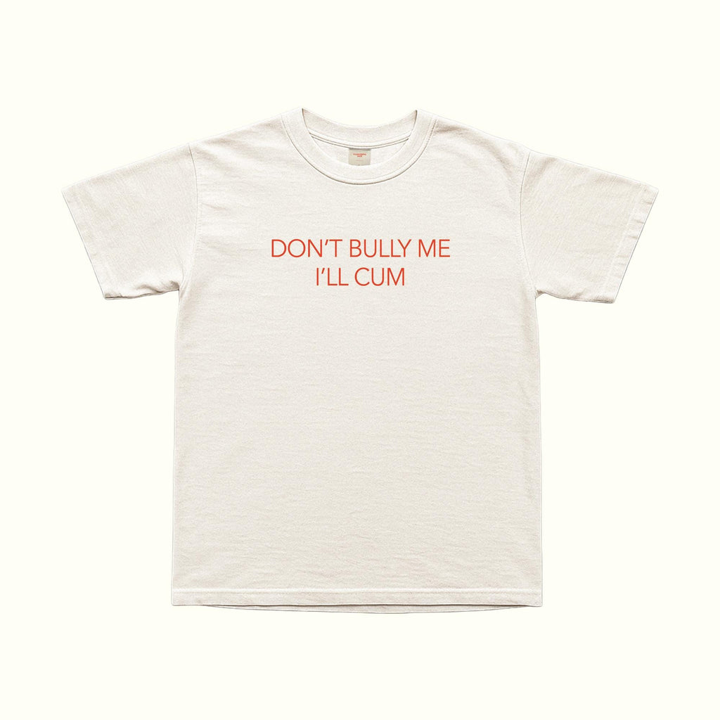 Don't Bully Me I'll Cum T-Shirt