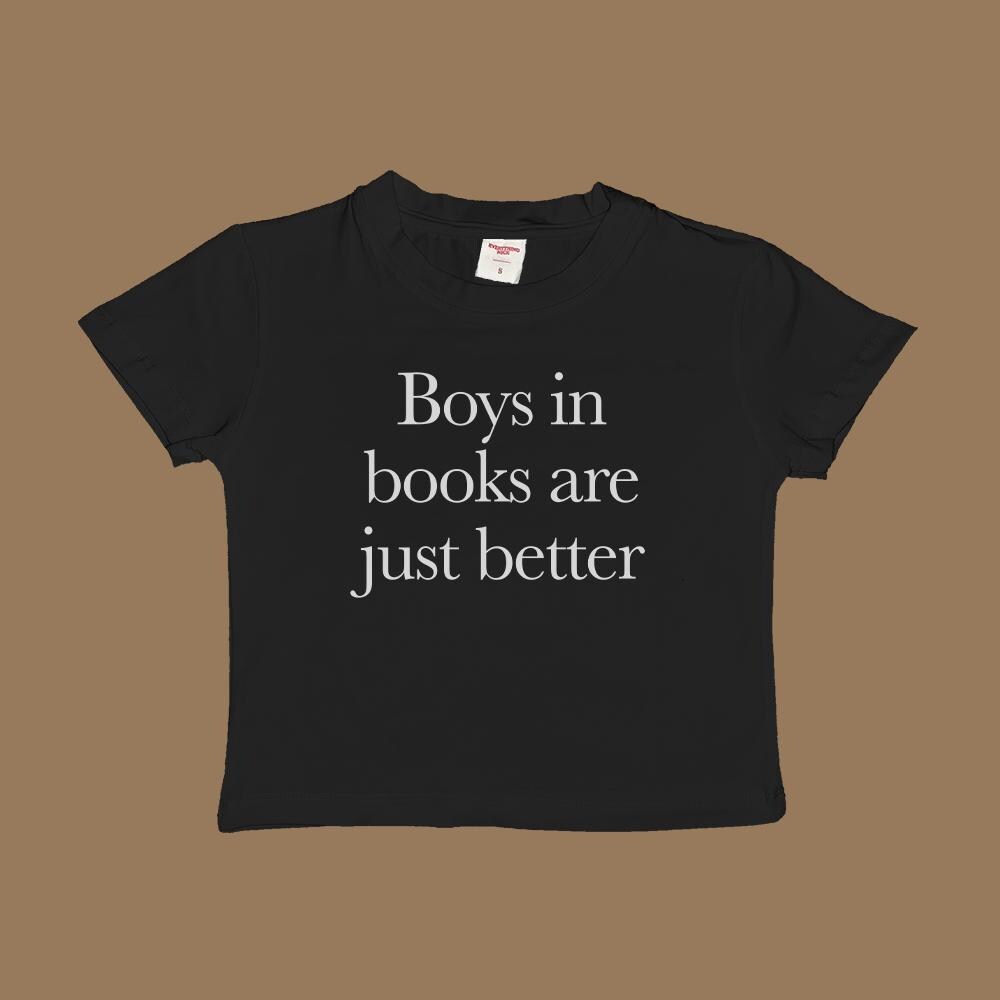 Boys In Books Better Baby Tee