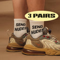 Calcetines Send Nudes (Paquete de 3 Pares)