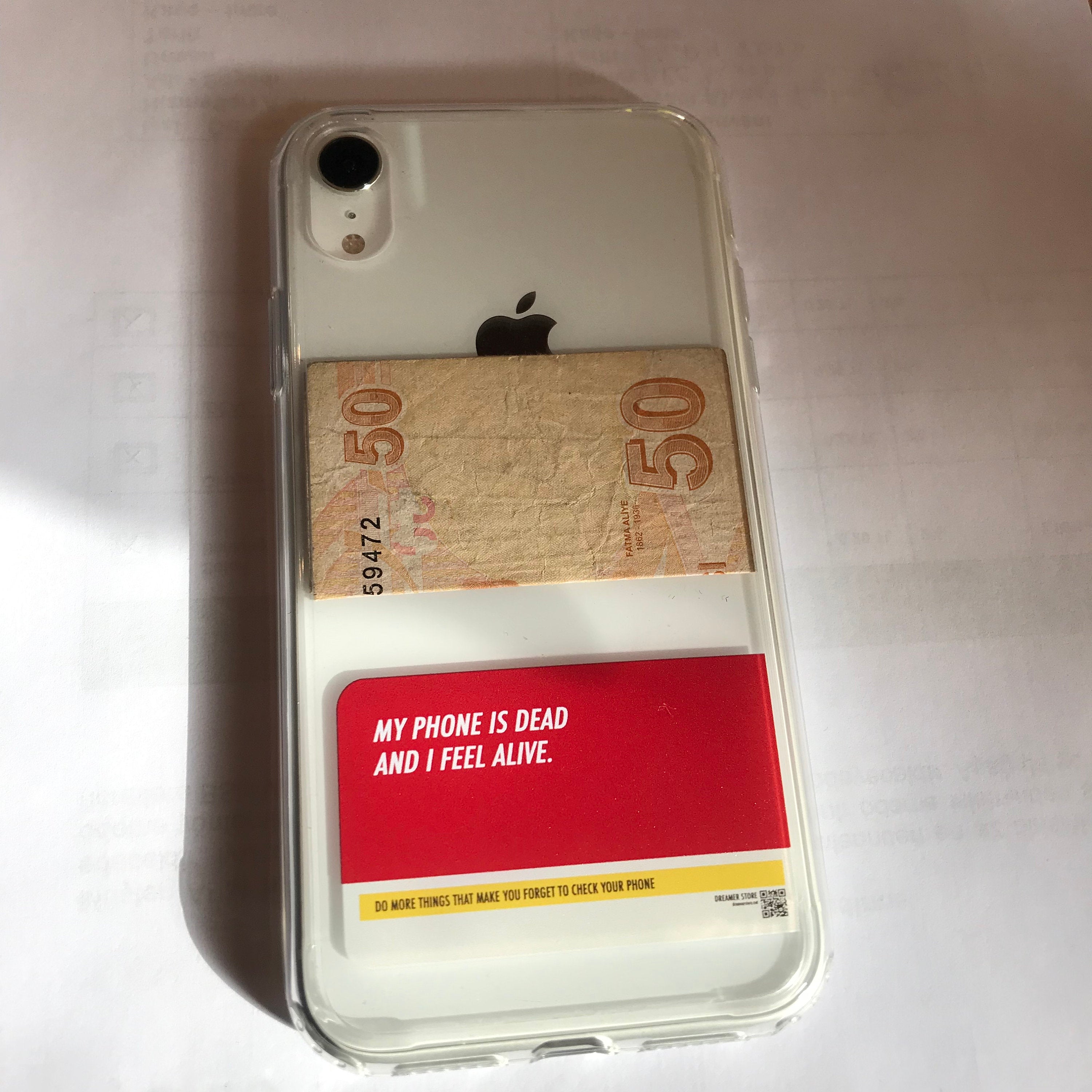 Cover per iPhone "Mi sento vivo"