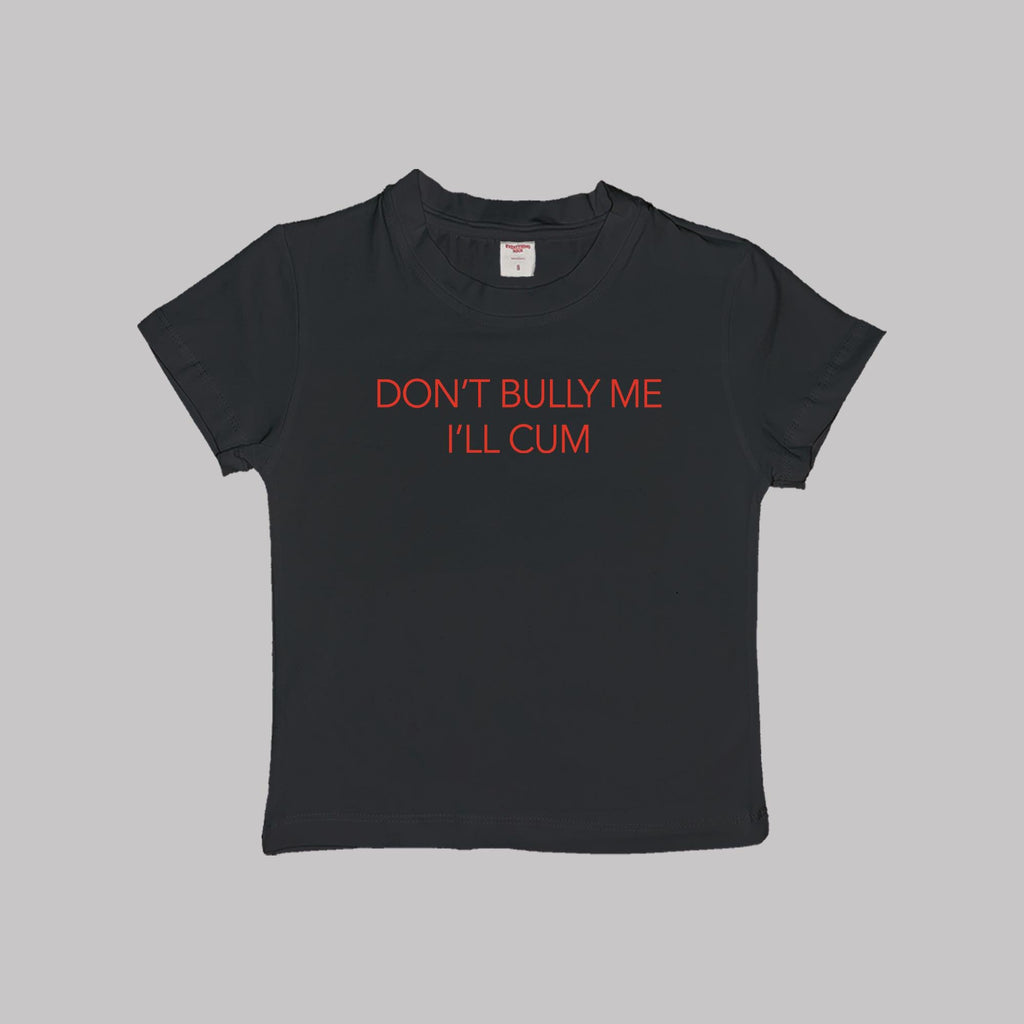 No me acoses, seré un crop top para bebé