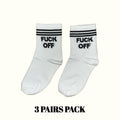 Fuck Off Socks (3 Pairs Pack)