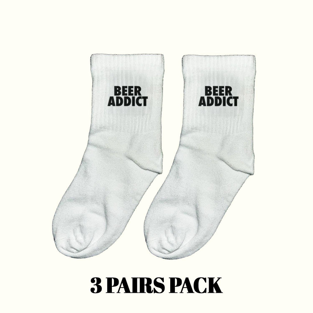 Beer Addict Socks (3 Pairs Pack)