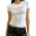 B12 Deficiency Princess Baby Tee Crop Top Shirt