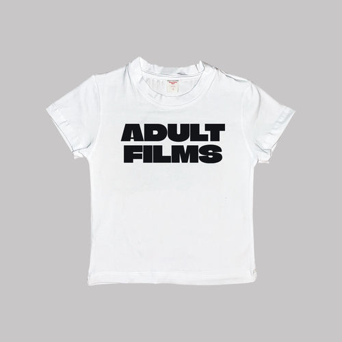 Adult Films Baby Tee Crop Top Shirt