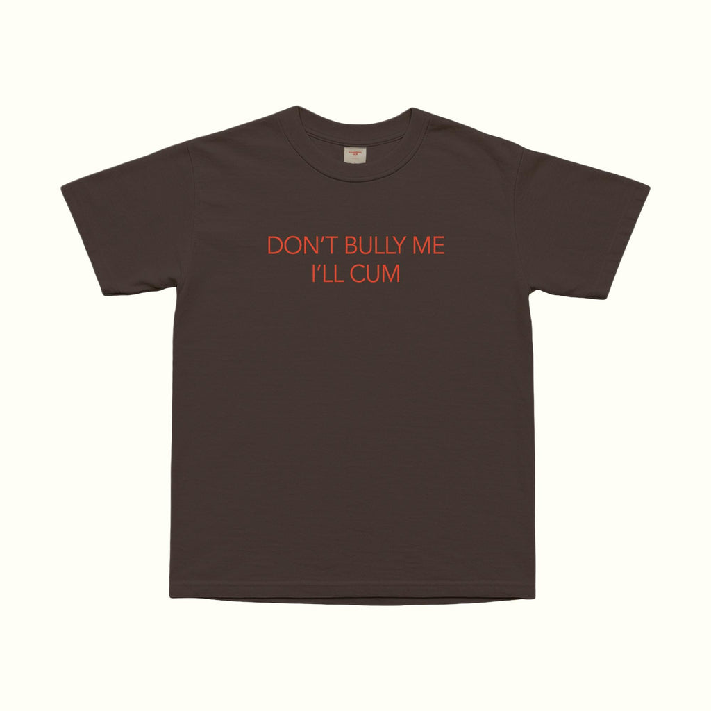 Don't Bully Me I'll Cum T-Shirt