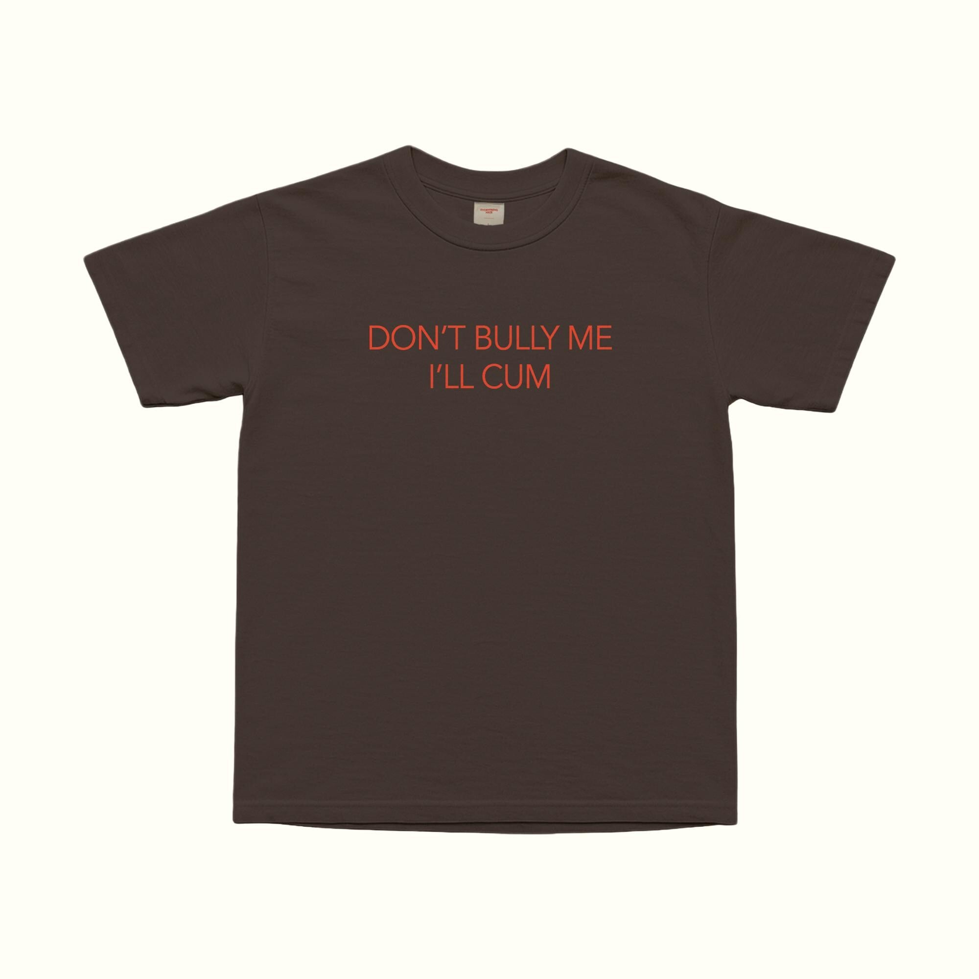 Don't Bully Me I'll Cum T-Shirt