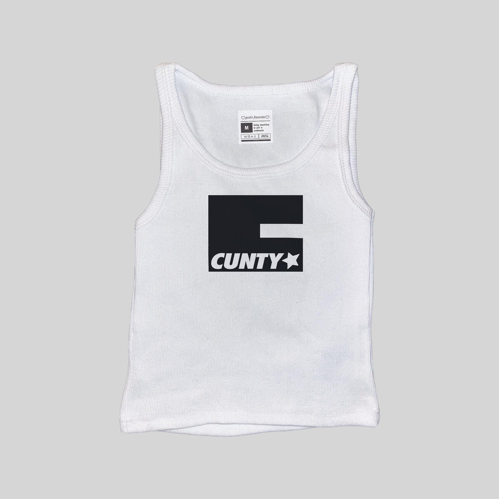 Cunty Ribbed Muscle Tank Top