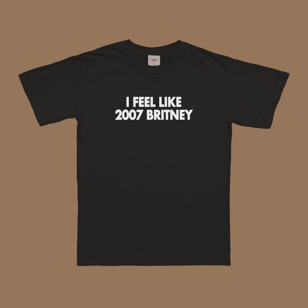 Camiseta I Feel Like 2007 Britney
