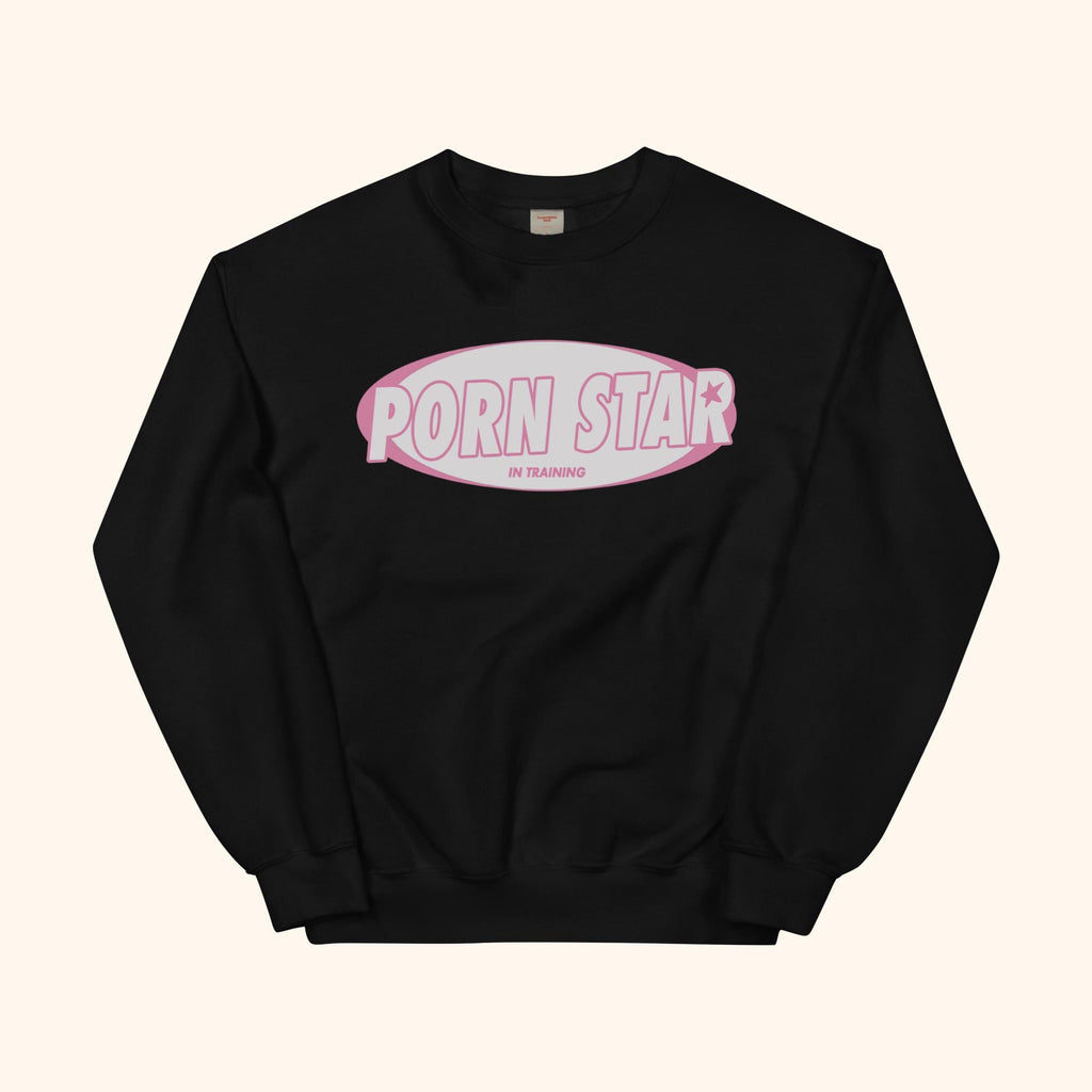 Sudadera de "Pornstar en entrenamiento"