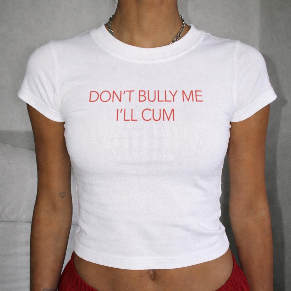 No me acoses, seré un crop top para bebé