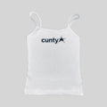 Camiseta de tirantes acanalada "Cunty"