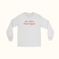 Camiseta de manga larga "Ahorra agua, bebe tequila"
