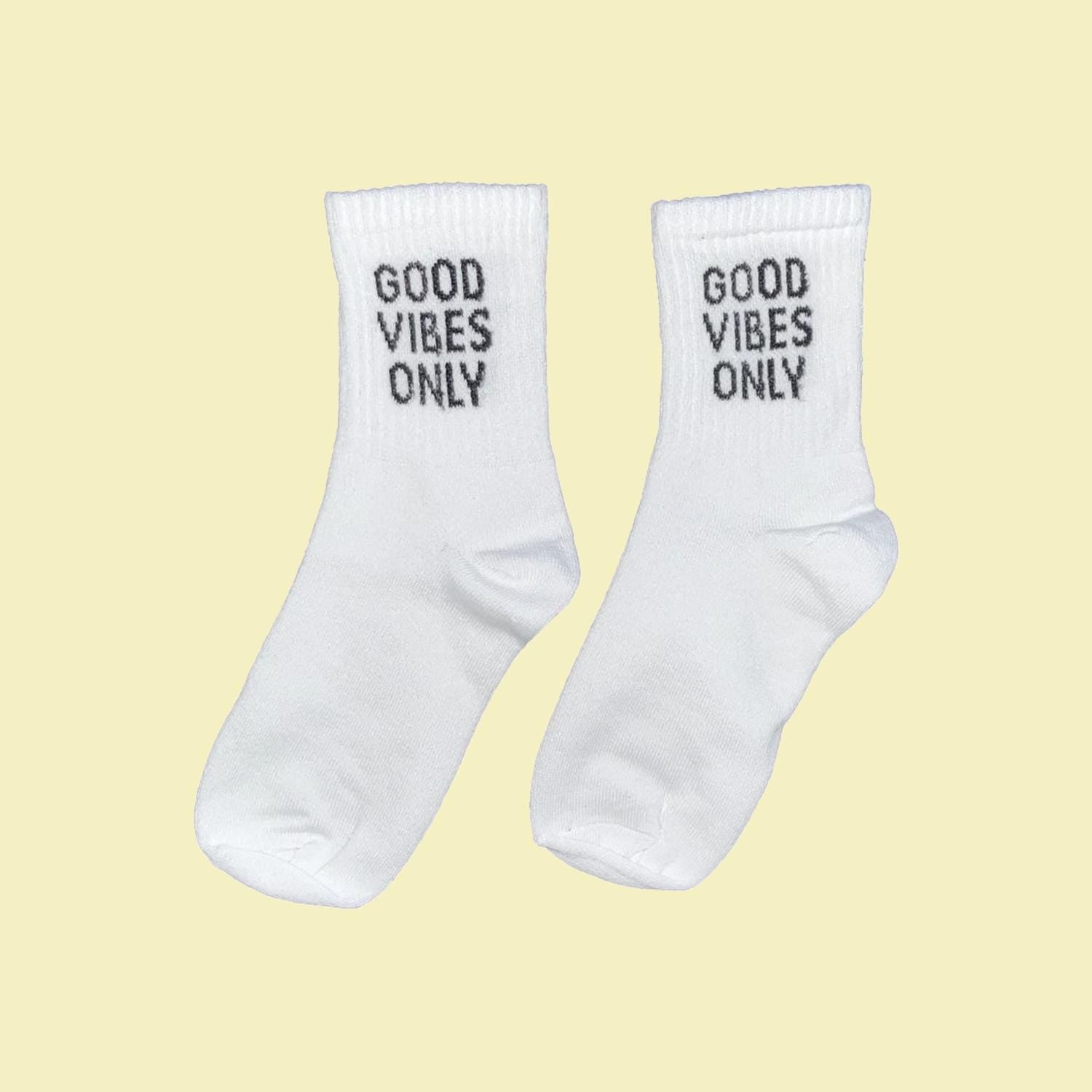 Calcetines Good Vibes Only (Pack de 3 pares)