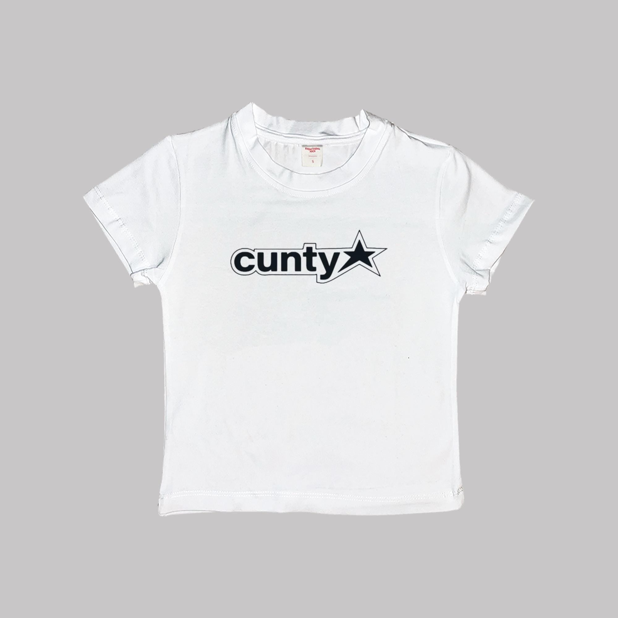 Top Corto T-Shirt "Cunty Baby"