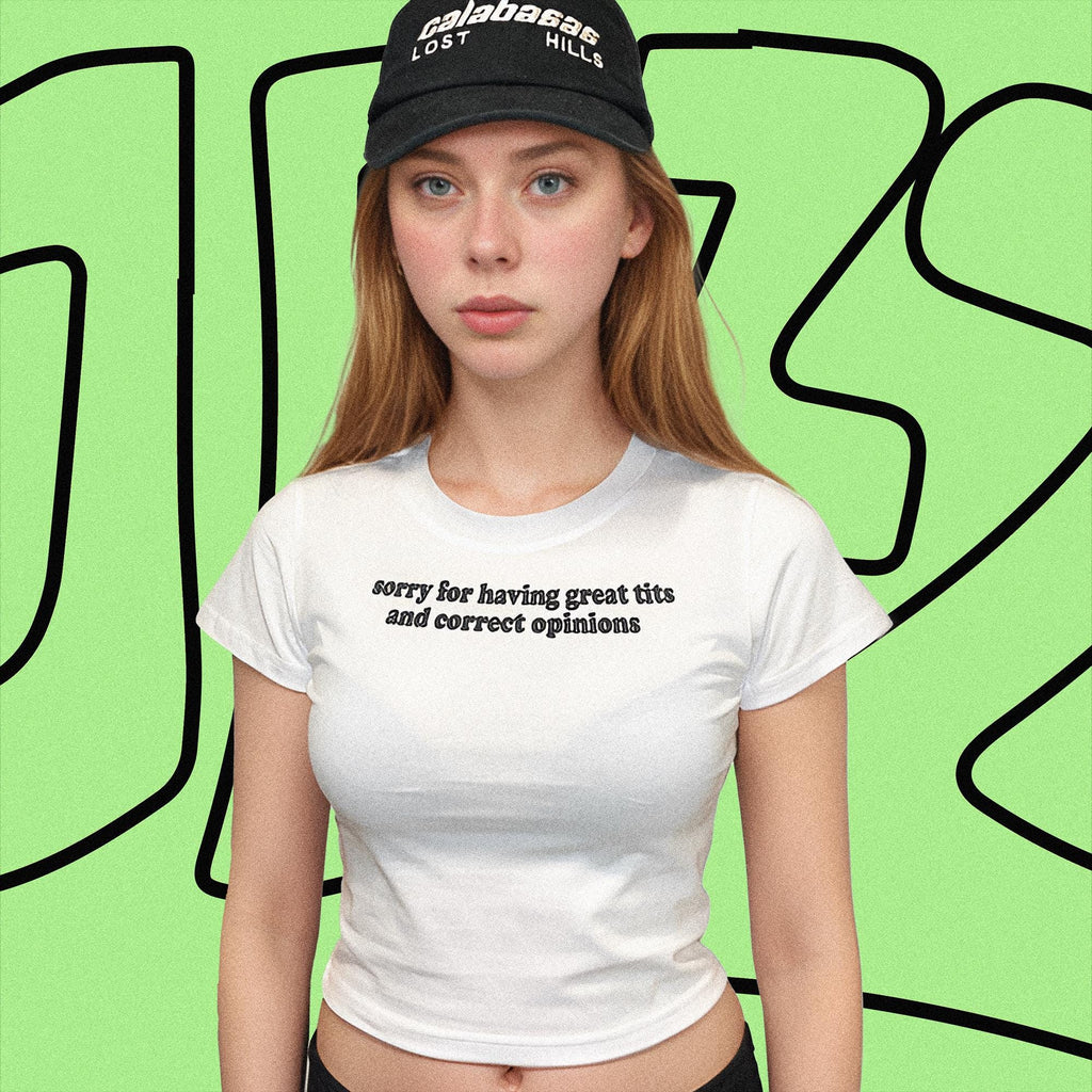 Camiseta corta de bebé Great Tits & Opinions