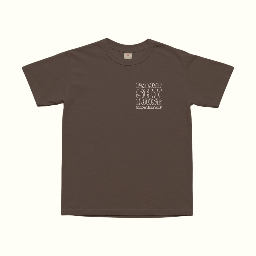 Camiseta No Soy Tímido, Simplemente No Me Gustas