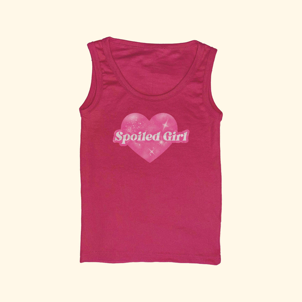 Top acanalado para chica mimada