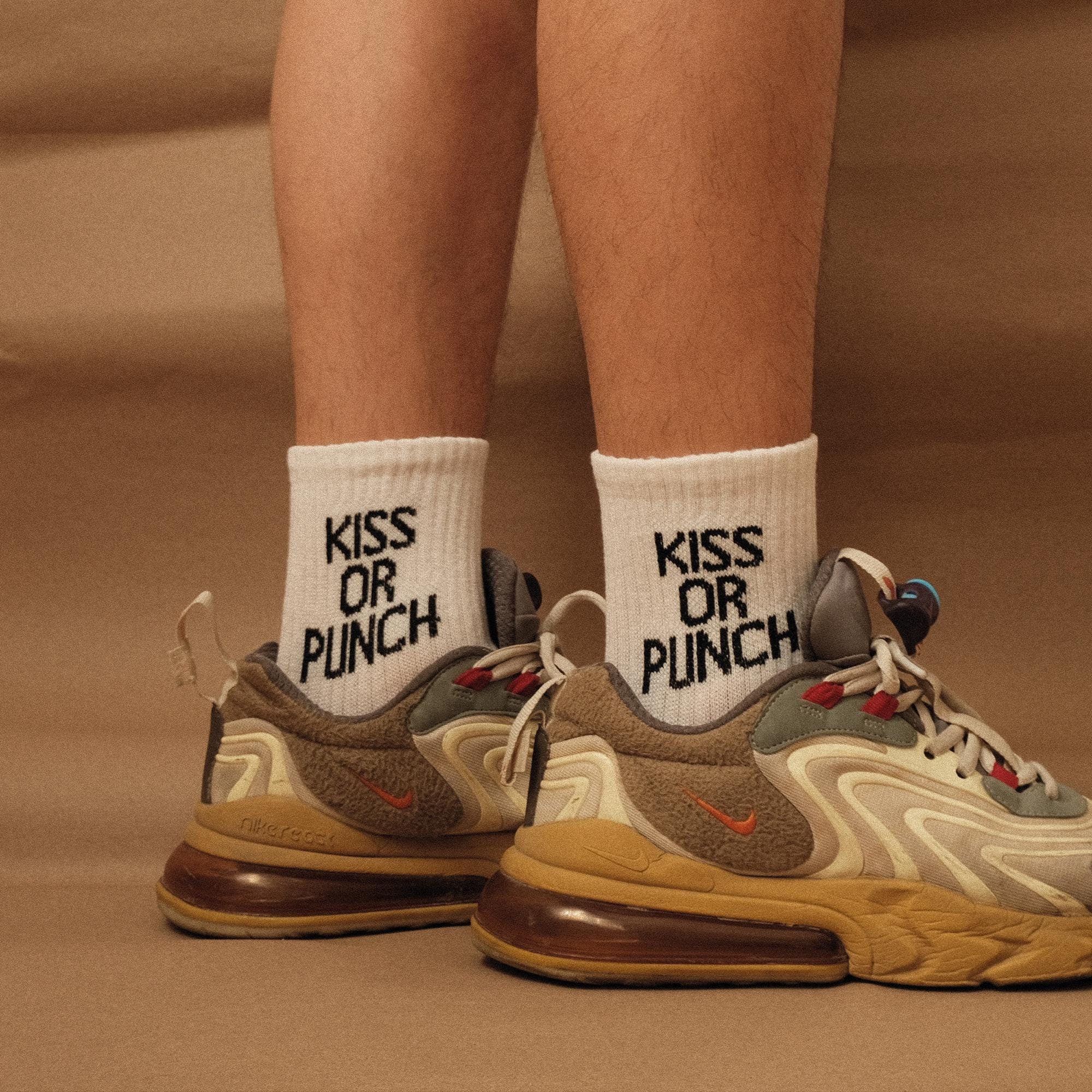 Kiss Or Punch Socks (3 Pairs Pack)
