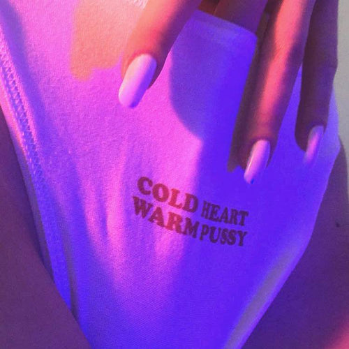 Cold Heart, Warm Pussy Pantie - Dreamer Store