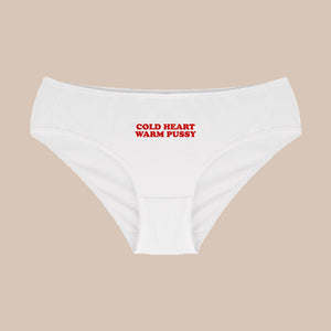 Cold Heart, Warm Pussy Pantie - Dreamer Store