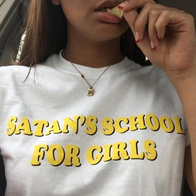 Satan's School For Girls T-Shirt - Dreamer Store