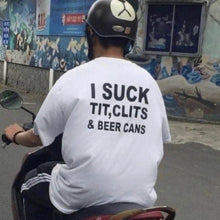 Tit Clits Beer Cans T-Shirt