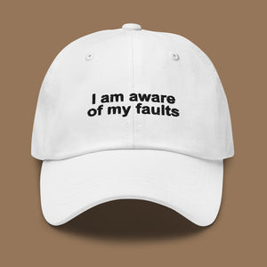 Aware Of My Faults Dad Hat - Dreamer Store