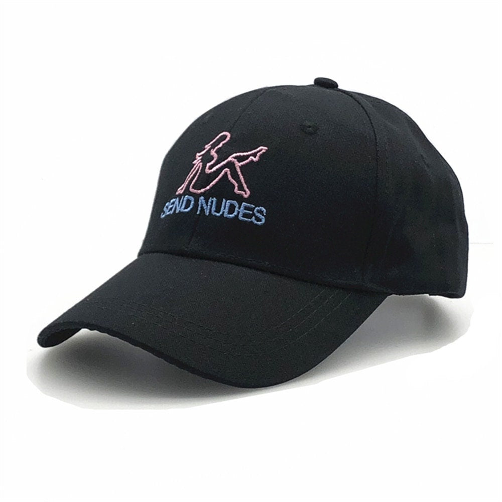 Send Nudes Hat Dreamer Store beanie blue text cap dad hat dreamer store dreamerstore dreamerstorenet funny quote cool girl pink instagram send nudes sendnudes vintage