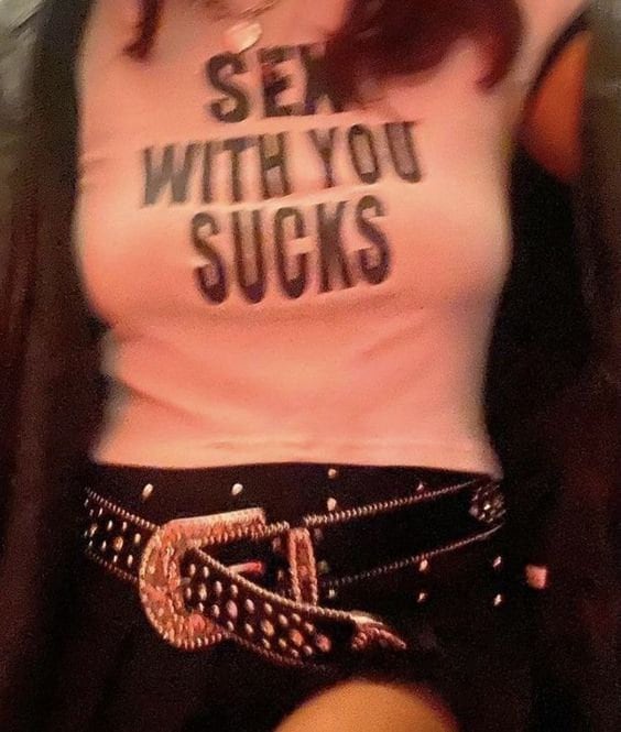 Sex With You Sucks Top